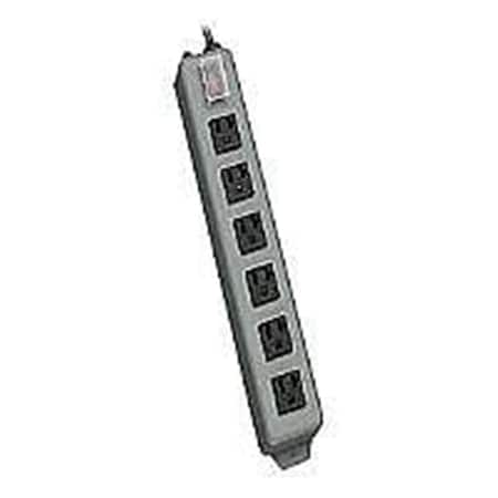 Nextgen Power Strip, Industrial, 5-15/20R, 5-20P, 15 ft., Gray NE568049